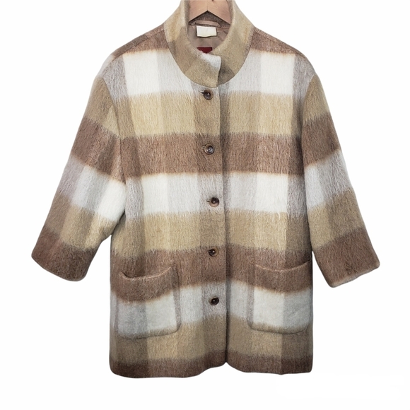 OLSEN EUROPE Vintage Mohair Wool Jacket - Picture 1 of 14